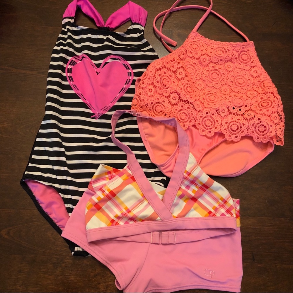 Bundle of 3 Girl’s Swim Suits